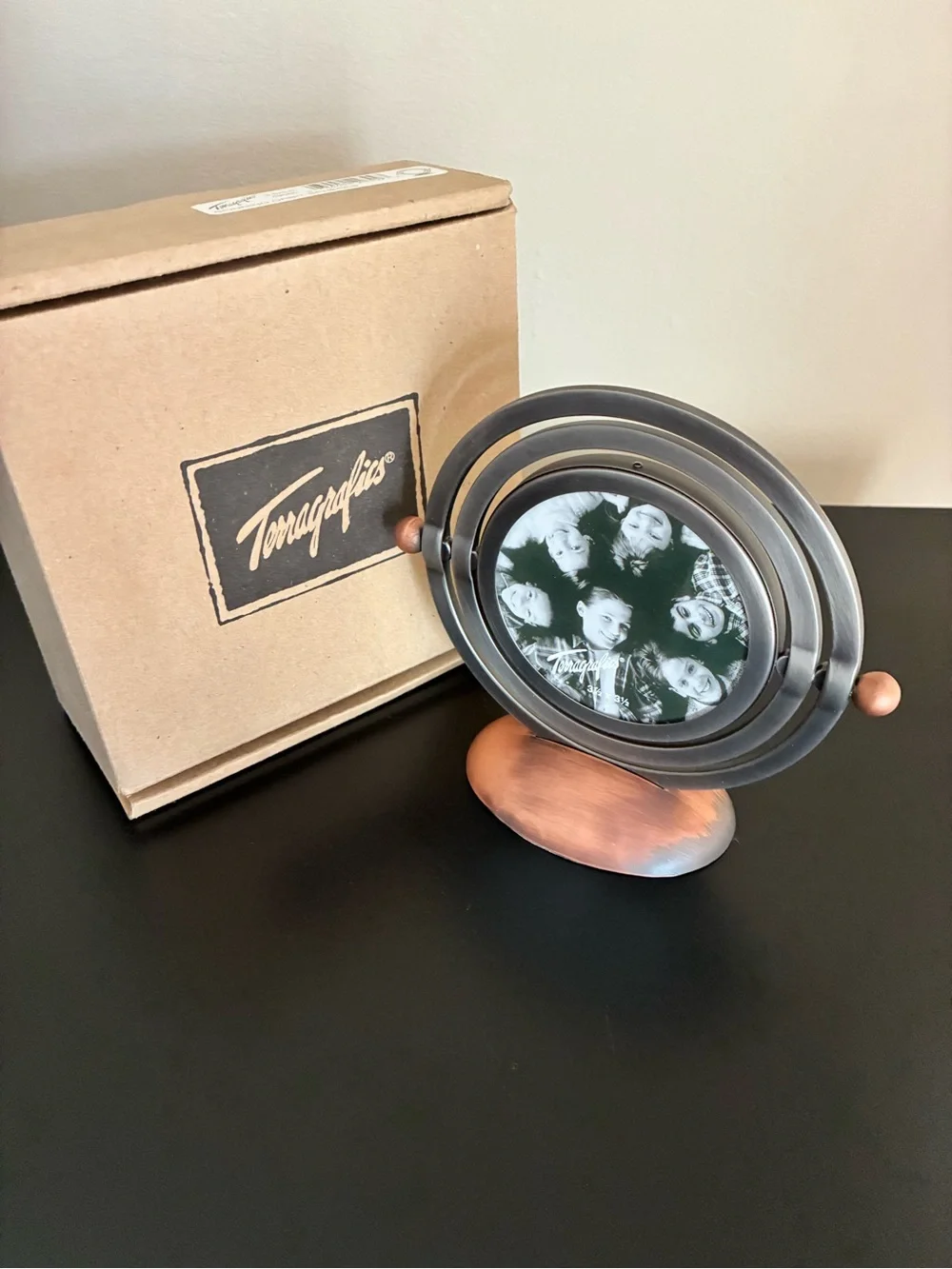 NWT Terragrafics®️Photo Frame Spinning Orbit- Spheres #49060, 1990’s